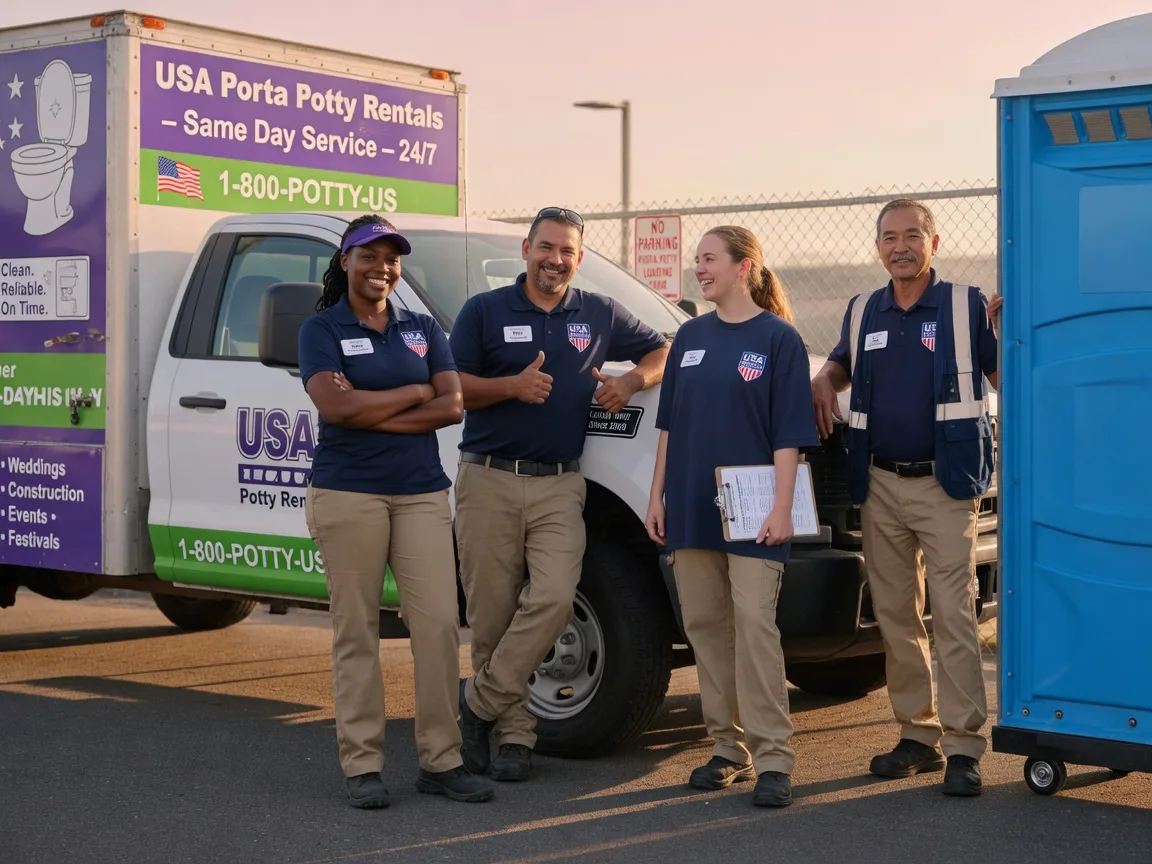 Porta Potty Rental company in Liberty, WV